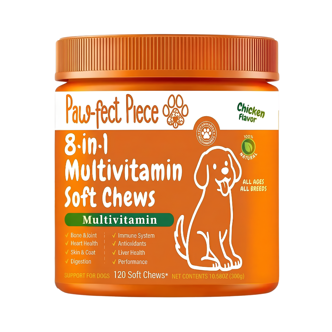 8-in-1 Dog Multivitamin Soft Chews — 120 Count