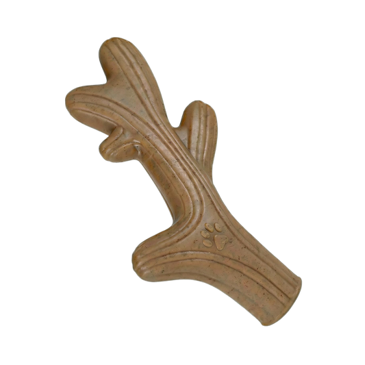 Durable Nylon Beef-Flavored Antler Dog Chew Toy